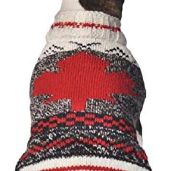 100% Cozy Warm Wool Sweaters for your Dog - Maple Leaf I - Picture 1 of 1